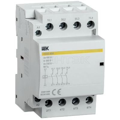 Контактор модульный КМ25-40М AC/DC KARAT IEK MKK21-25-40 изображение, фото