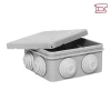 Коробка распределительная КМР-030-031 85х85х40 IP55 с крышкой для прямого монтажа 8 мембранных вводов сер. EKF plc-kmr-030-031 изображение, фото