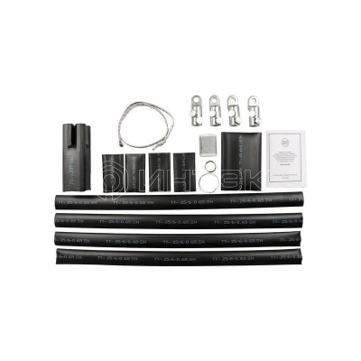 Муфта кабельная концевая универс. 1кВ HT2P-01/4x70-120L12 (4ПКВНтпБ-1-70-120) пластмас. изоляция; с броней; с болтов. наконечн.; ППД НИЛЕД 16000041 изображение, фото