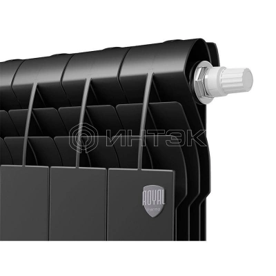 Радиатор Royal Thermo BiLiner 350 /Noir Sable VR - 8 секц. изображение, фото