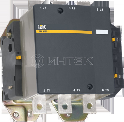 Контактор КТИ-6400 400А 400В/АС3 IEK KKT60-400-400-10 (Уценка) изображение, фото