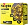 Гирлянда светодиодная 61 804 NGF-S01-100WW-5-6.5m-230-C8-G-IP20 Navigator 61804 изображение, фото