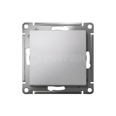 Выключатель 1-кл. AtlasDesign (сх. 1) 10AX быстрозажим. клем. механизм алюм. Systeme Electric ATN000311S изображение, фото