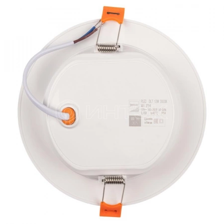 Светильник светодиодный PLED DL7 12Вт 3000К IP54 1020лм WH встраив. бел. Pro JazzWay 5069060 изображение, фото