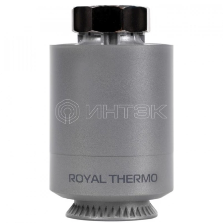 Термостат радиаторный электронный Royal Thermo Smart Heat, серебристый изображение, фото