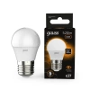 Лампа светодиодная Black 6.5Вт P45 шар 3000К тепл. бел. E27 520лм GAUSS 105102107 изображение, фото