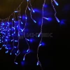 Гирлянда "Бахрома" OIC100L Systeme Electric-B-T-I4-F 100LED син./бел. 2х0.5м 20 нитей 24/56/32/48см соединяемая до 20шт уличная мерцающая SHLights 4690601034991 изображение, фото