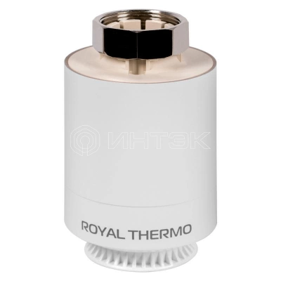 Термостат радиаторный электронный Royal Thermo Smart Heat, белый изображение, фото