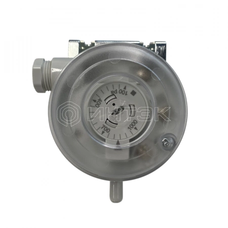 Реле дифференциального давления канальное 100-1000Па DOFC 250В 15(05)А Systeme Electric SDDP100S изображение, фото