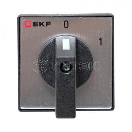 Переключатель кулачковый ПК-1-11 1П 25А "0-1" EKF pk-1-11-25 изображение, фото