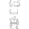 Лоток лестничный 600х110 L6000 сталь 1.5мм LG 116 VS 6 FT гор. оцинк. OBO 6216477 изображение, фото