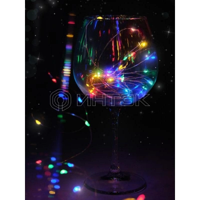 Гирлянда DC-G05-20MS2 20LED RGB 2xCR2032и(в компл.) (уп.2шт) ФАZА 5047990 изображение, фото