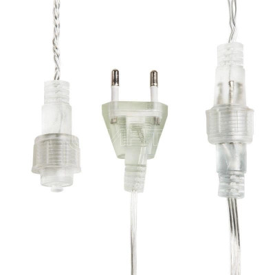 Гирлянда светодиодная "Мишура LED" 3м 288LED желт. 18Вт 220-240В IP20 провод ПВХ прозр. Neon-Night 303-601 изображение, фото
