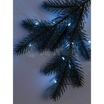 Гирлянда "Роса" DC-G06-120W 120 microLED 12.1м. 8реж. 3хAA бел. ФАZА 5059627 изображение, фото