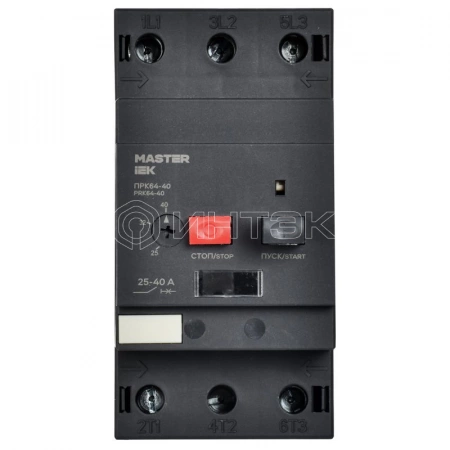 Пускатель ПРК64-40 In=40A Ir=25-40A Ue 660В KARAT IEK DMS22-40 изображение, фото