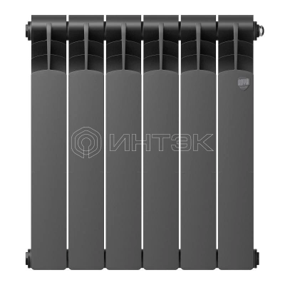 Радиатор Royal Thermo Revolution Bimetall 500 2.0/Noir Sable – 6 секц. изображение, фото