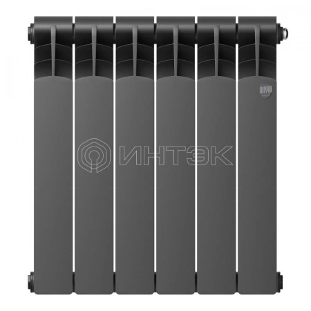 Радиатор Royal Thermo Revolution Bimetall 500 2.0/Noir Sable – 6 секц. изображение, фото
