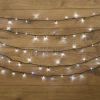 Гирлянда светодиодная "Твинкл Лайт" 10м 80LED бел. 5.7Вт 220-240В IP20 с контроллером 8 режимов провод ПВХ темн. зел. Neon-Night 303-045 изображение, фото