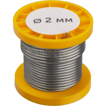 Припой 93 084 NEM-Pos02-61K-2-K100 (ПОС-61; катушка; 2мм; 100 г) Navigator 93084 изображение, фото