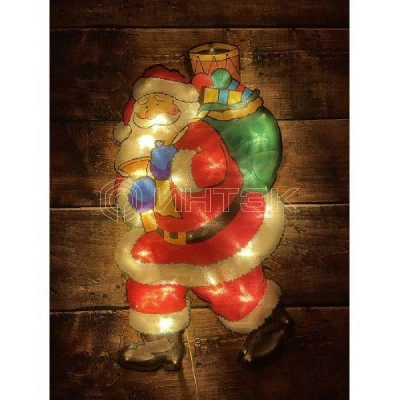 Фигура светодиодная "Дед Мороз" 20LED 220В IP44 ЭРА Б0041938 изображение, фото