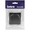 Светорегулятор поворотный СП Accent 6-401-05 600Вт 230В IP20 антрацит Intro Б0063679 изображение, фото