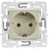 Розетка SKANDY 16А с заземл. без защ. шторок SK-R05B беж. IEK SK-R11-16-K10 изображение, фото