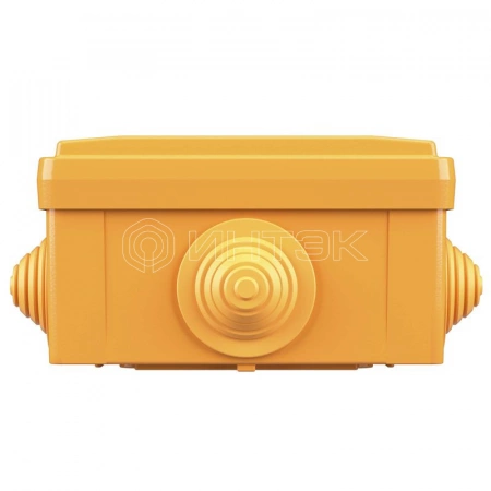 Коробка ответвительная FS 100х100х50мм IP55 6п 450В 6А 4кв.мм с кабельными вводами и клеммниками пластик. DKC FSB11604 изображение, фото