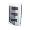 Бокс встраиваемый СП City9 Box 3 ряда 36мод. с прозр. дверцей Systeme Electric EZ9E312S2FRU изображение, фото