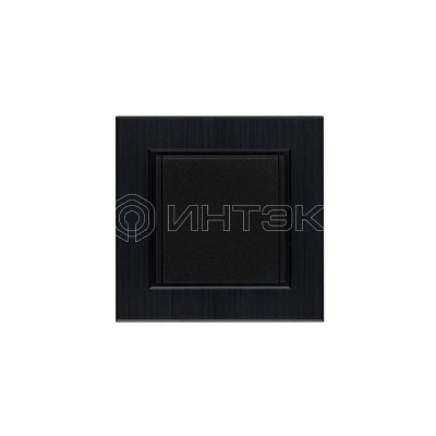 Розетка 1-м с крышкой Karea LINE STAR с заземл. чер. Makel 86054029 изображение, фото