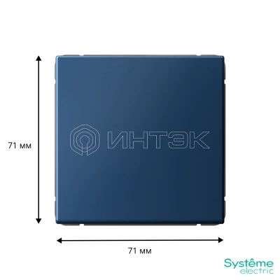 Переключатель 1-кл. ArtGallery (сх. 6) 10AX механизм аквамарин Systeme Electric GAL001161 изображение, фото