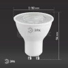Лампа светодиодная STD LED Lense MR16-8W-860-GU10 GU10 8Вт линзованная софит холод. бел. свет Эра Б0054943 изображение, фото