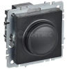 Светорегулятор СП BRITE пов-наж. 600Вт СС10-1-0-БрЧ механизм черн. IEK BR-D20-0600-K02 изображение, фото