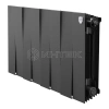Радиатор биметаллический Royal Thermo PianoForte 300 Чёрный - 8 секц. изображение, фото