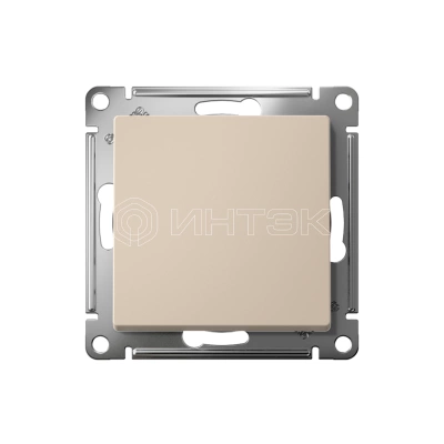 Выключатель AtlasDesign (сх. 1) 10AX с самовозвратом механизм песочн. Systeme Electric ATN001215 изображение, фото