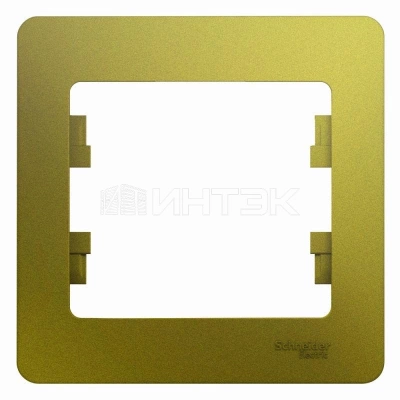 Рамка 1-м Glossa фисташк. Systeme Electric GSL001001 изображение, фото