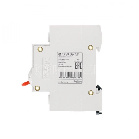 Выключатель нагрузки 1п 63А 230В City9 Set Systeme Electric C9S16163 изображение, фото
