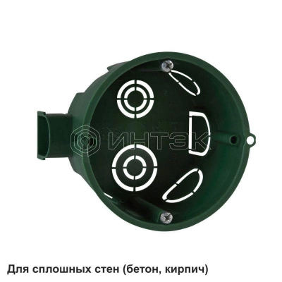 Коробка установочная 68(65)х45мм для сплошных стен DIY Systeme Electric IMT351001 изображение, фото