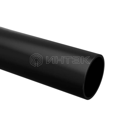Труба гладкая ПНД жесткая d32мм безгалоген. (HF) черн.(уп.100м) TOKOV ELECTRIC TKE-THG-PND-32-100-C05 изображение, фото