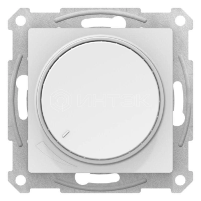 Светорегулятор AtlasDesign (диммер) повор-нажим. LED RC 400Вт мех. лотос Systeme Electric ATN001323 изображение, фото