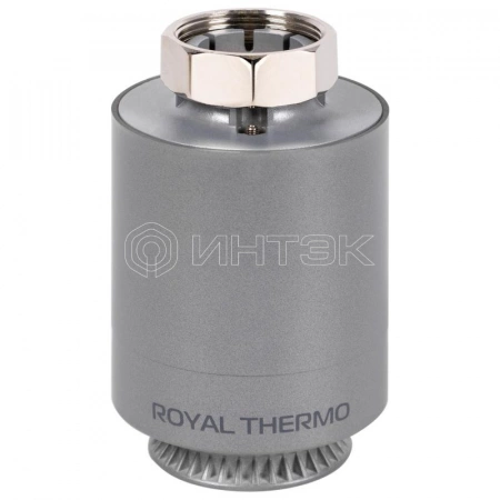 Термостат радиаторный электронный Royal Thermo Smart Heat, серебристый изображение, фото