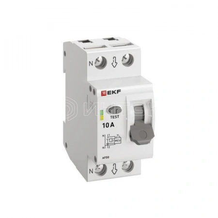 Устройство защиты от дугового пробоя (УЗДП) 1P+N 10А PROxima EKF afdd-2-10-pro изображение, фото