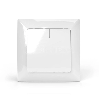 Выключатель 1-кл. СП AVA 10А IP20 с индикатором в сборе бел. TOKOV ELECTRIC TKL-AV-V1IF-C01 изображение, фото