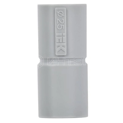 Муфта соединительная для жестких труб d25 GIG-25 ELASTA IEK CTA10D-GIG25-K41-050 изображение, фото