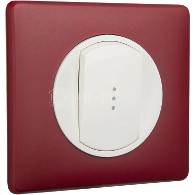 Выключатель 1-кл. 1п 2мод. СП Celiane 10А IP21 230В 10AX механизм сер. Legrand 067002 изображение, фото
