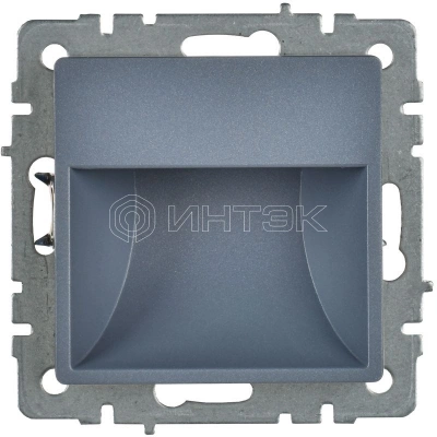 Подсветка светодиодная BRITE встраив. ПЛ20-БрМ механизм маренго IEK BR-FL20-K35 изображение, фото