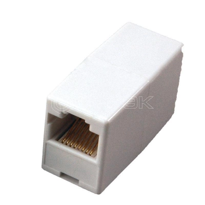 Проходник комп. гнездо-гнездо 8P-8C бел. Rexant 03-0101 изображение, фото