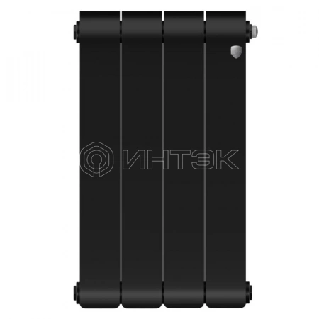 Радиатор биметаллический Royal Thermo Infinity 500 Noir Sable - 4 секц. изображение, фото