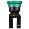 Кнопка "Грибок" d22мм 1НО+1НЗ MASTER без фиксации зел. IEK MI-BG60-11M-3-21-K06 изображение, фото