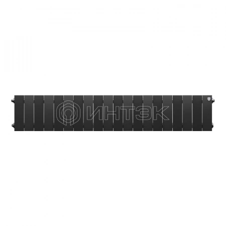 Радиатор биметаллический Royal Thermo PianoForte 200 Чёрный - 20 секц. изображение, фото