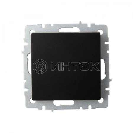 Выключатель 1-кл. СП BRITE ВС10-1-0-БрЧ 10А механизм черн. IEK BR-V10-0-10-K02 изображение, фото